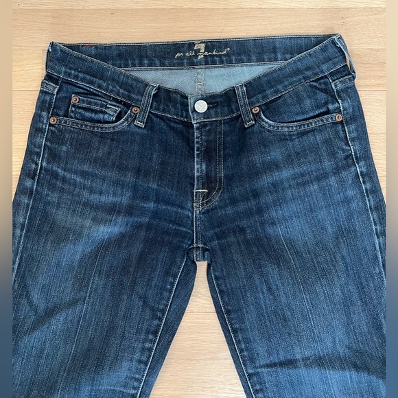7 For All Mankind BootCut Size 29.  U075080u-080u - Picture 2 of 7